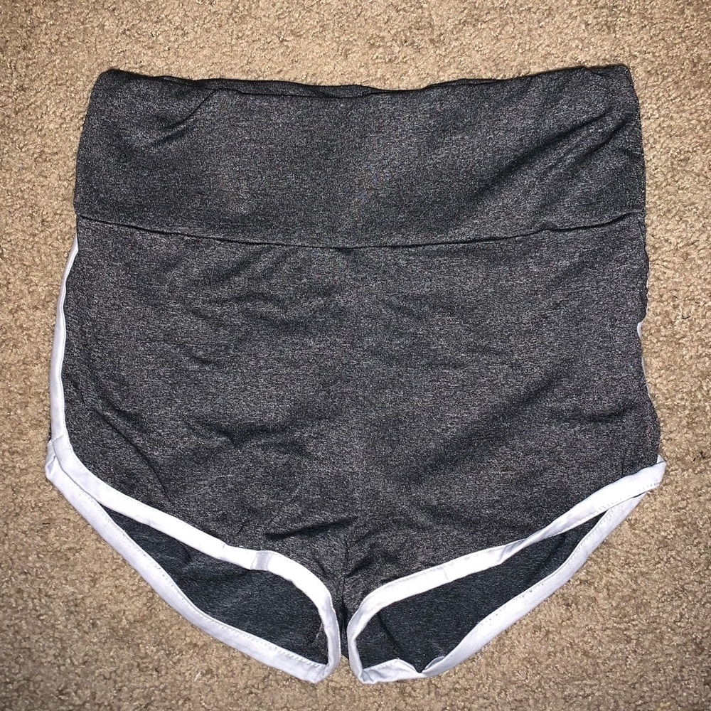 High waisted booty shorts
